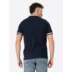 Lonsdale Causton Poloshirt dark navy/ ecru