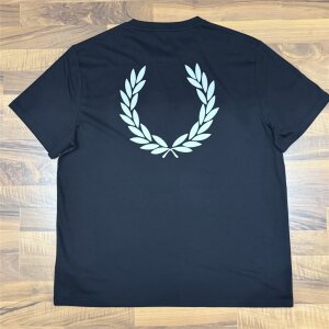 FRED PERRY Laurel Wreath Graphic T-Shirt black