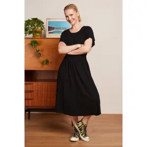 KING LOUIE Talia Dress Silva black