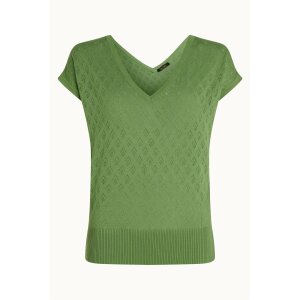 KING LOUIE Double V Top Mateo Knit jade green, 39,99 €