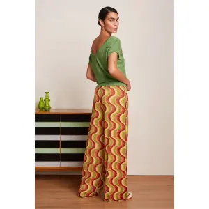 KING LOUIE Double V Top Mateo Knit jade green, 39,99 €