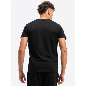 TAPOUT Active Basic Tee black/ white