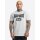 TAPOUT Active Basic Tee marl grey/ black