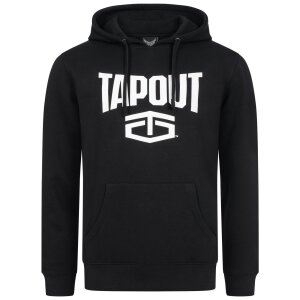 TAPOUT Active Basic Hoodie black/ white