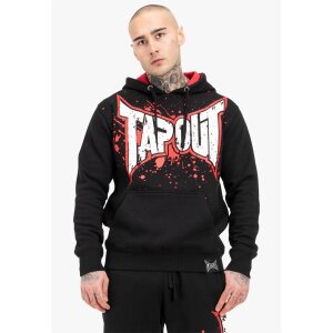 TAPOUT Splashing Hoodie black/ red/ ecru