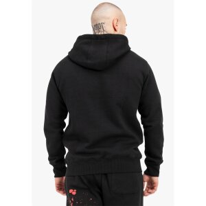 TAPOUT Splashing Hoodie black/ red/ ecru