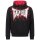 TAPOUT Splashing Hoodie black/ red/ ecru