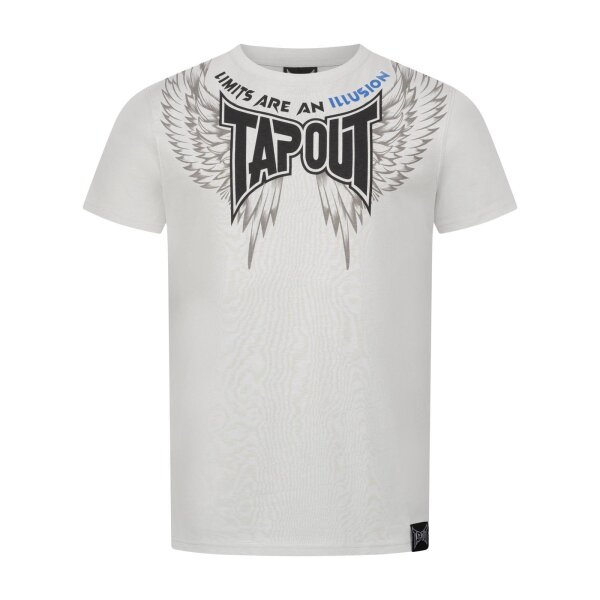 TAPOUT Tillusion Tee light grey/ black/ blue