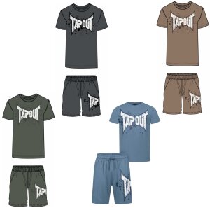TAPOUT Dunlab T-Shirt & Shorts Set