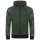 TAPOUT Tracksuit Jacket Training Hoodie green/ black