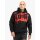 TAPOUT Pacomila Kapuzensweatshirt black/ red