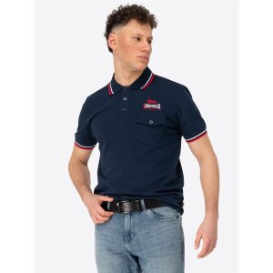 Lonsdale Coppull Leather Belt black