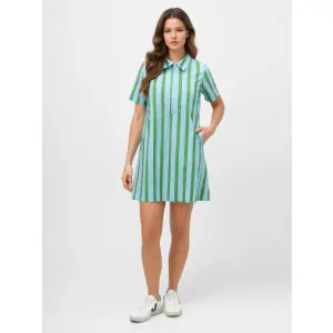 MADEMOISELLE YY Goo Goo Chic Dress stripes green blue, 59,99