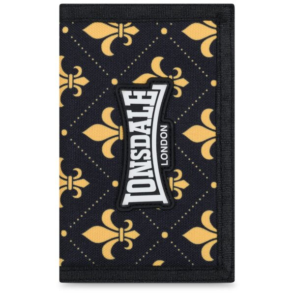 Lonsdale Roughlee Wallet black/ yellow