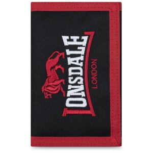 Lonsdale Higham Geldbörse black/ red