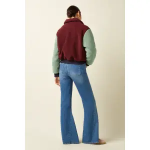 KING LOUIE Fay Jacket Teddy beet red
