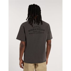 DICKIES Christiana Garment Dye Mittelschweres T-Shirt black