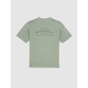 DICKIES Christiana Garment Dye Mittelschweres T-Shirt sea...