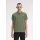 FRED PERRY Ringer-T-Shirt mit kontrastierendem Sportband laurel wreath green / black