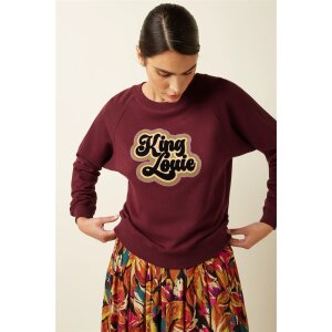 KING LOUIE Febe Sweater Peachy cabernet red