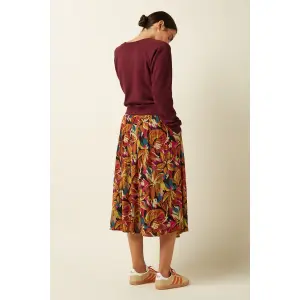 KING LOUIE Febe Sweater Peachy cabernet red