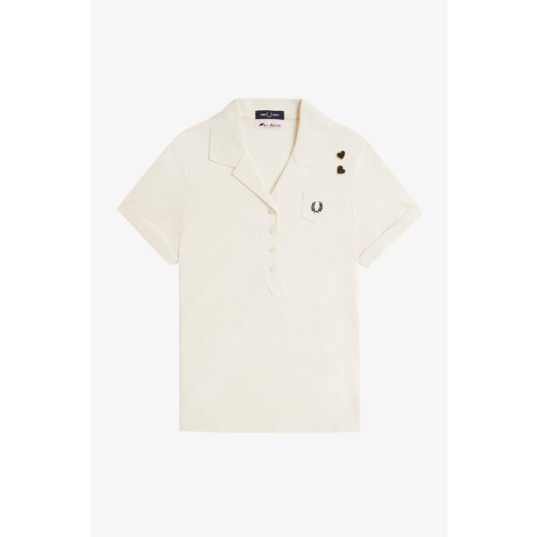 FRED PERRY AMY WINEHOUSE Pocket Detail Polo Shirt ecru, 70,99 €