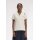 FRED PERRY AMY WINEHOUSE Pocket Detail Polo Shirt ecru