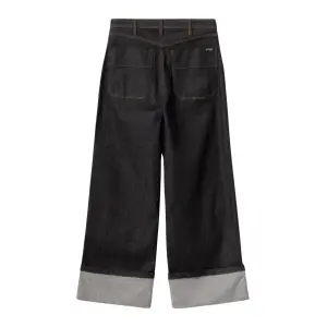 MADEMOISELLE YéYé Jeans Hose Mit Geradem Bein Aus Bio-Baumwolle black