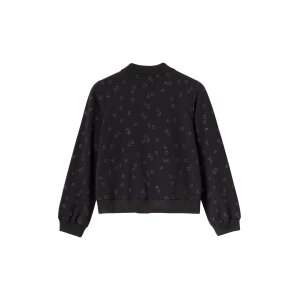 MADEMOISELLE YéYé Love Riot Bomber Jacket falling hearts