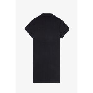 FRED PERRY AMY WINEHOUSE Pocket Detail Pique Dress black