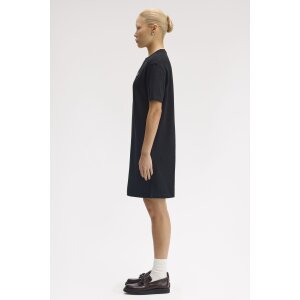 トップス FRED PERRY Twin Tipped Pique Dress D3600-597 - Oxblood | Women's Dresses | Polo Dresses & Shirt