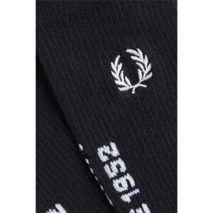 FRED PERRY Socken Mit Auffälligem Logo black