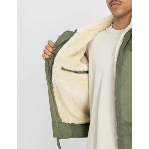 ALPHA INDUSTRIES B-15 III TT Two Tone Men Bomber Jacke sage green