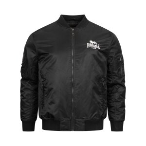 LONSDALE Ludford Jacke black/ white