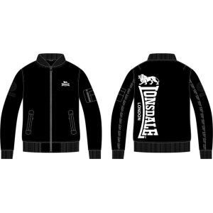 LONSDALE Ludford Jacket black/ whitek