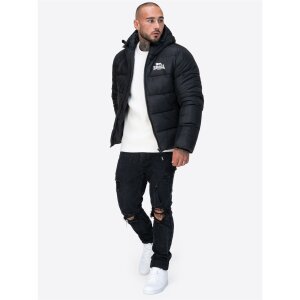 LONSDALE Trover Winterjacke black/ white