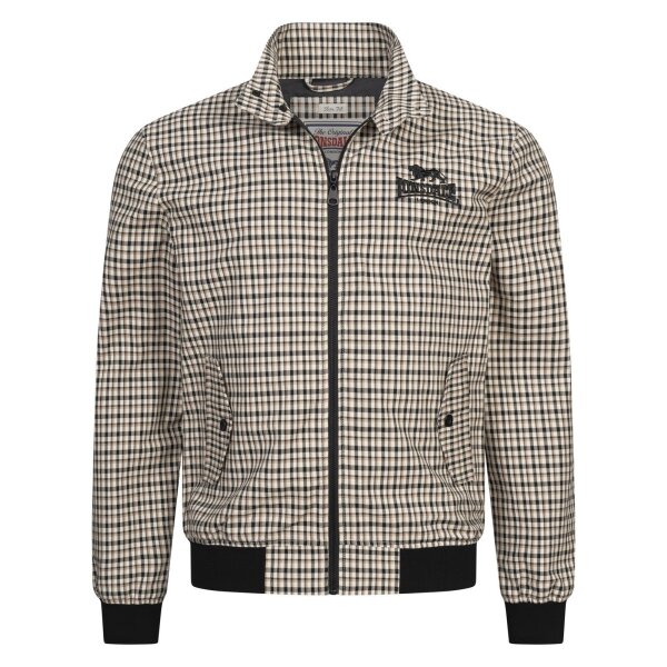 LONSDALE Classic Check Jacke beige/ black