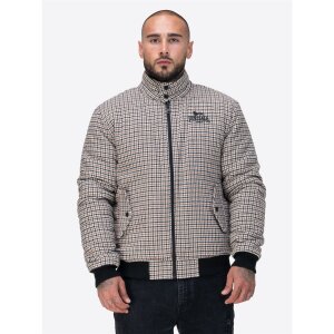 LONSDALE Classic Check Jacke beige/ black