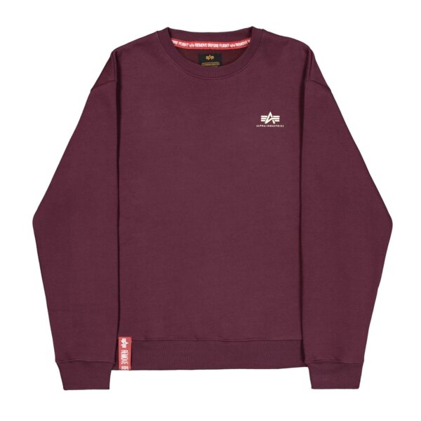 ALPHA INDUSTRIES Basic Sweatshirt dark cherry