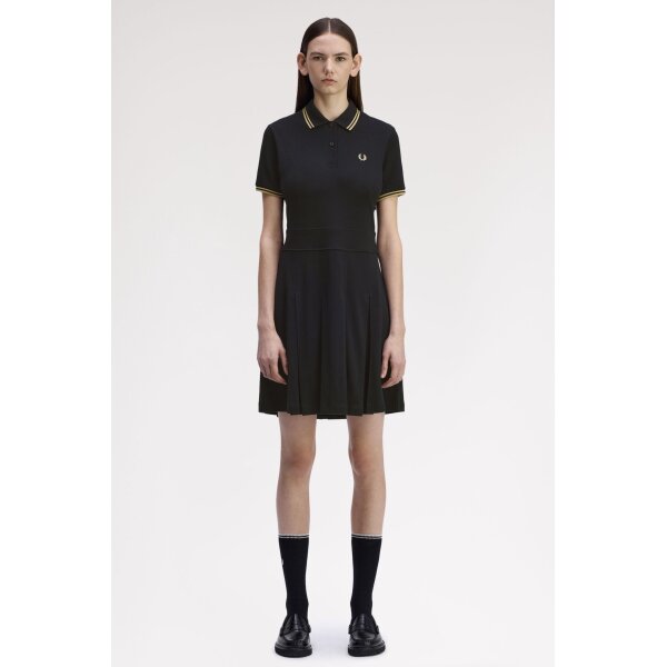 FRED PERRY Tipped Pleated Tennis Dress black, 114,99 €