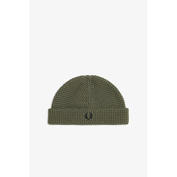 FRED PERRY Beanie mit Waffelstruktur laurel wreath green