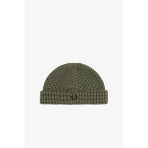 FRED PERRY Beanie mit Waffelstruktur laurel wreath green