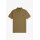 FRED PERRY Twin Tipped Polo Shirt shaded stone/ ecru/ dark petrol