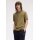 FRED PERRY Twin Tipped Polo Shirt shaded stone/ ecru/ dark petrol