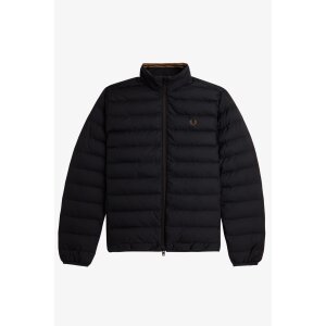 FRED PERRY Steppjacke black