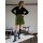 MADEMOISELLE YéYé Kurzer Cordrock Aus Bio- Baumwolle pesto green