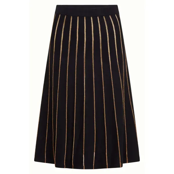 KING LOUIE Knit Skirt Plume black