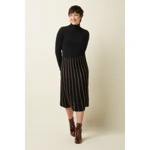 KING LOUIE Knit Skirt Plume black