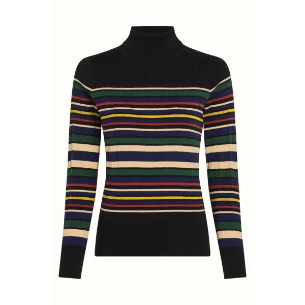 KING LOUIE Rollneck Top Ozark multi color