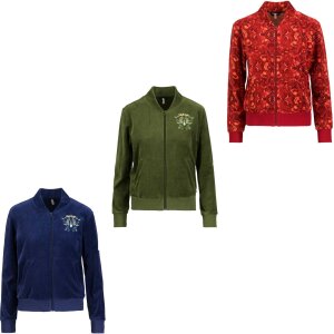 BLUTSGESCHWISTER Blouson Velvet Harmony Bomber